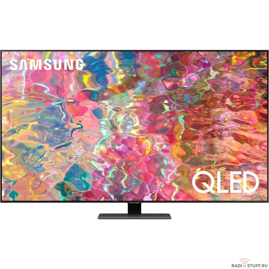 Samsung 65" QE65Q80BAUXCE Series темно-серебристый {Ultra HD 120Hz DVB-T2 DVB-C DVB-S2 WiFi Smart TV (RUS)}