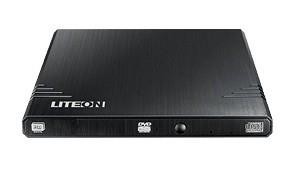 Оптический привод DVD RW USB2 8X EXT SLIM RTL BLACK EBAU108-11 LITEON