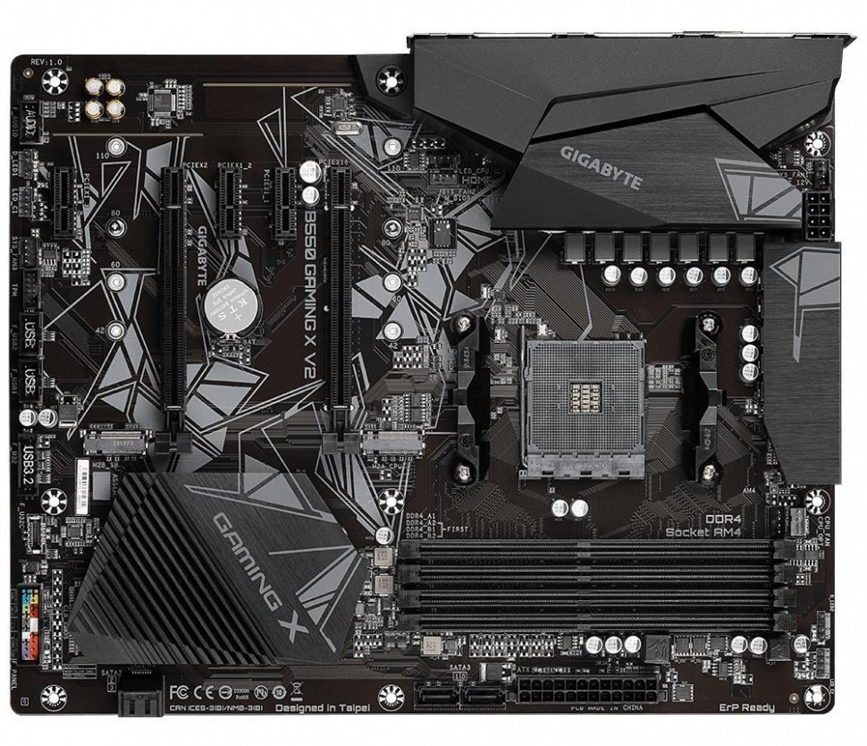 Материнская плата AMD B550 SAM4 ATX B550 GAMING X V2 GIGABYTE