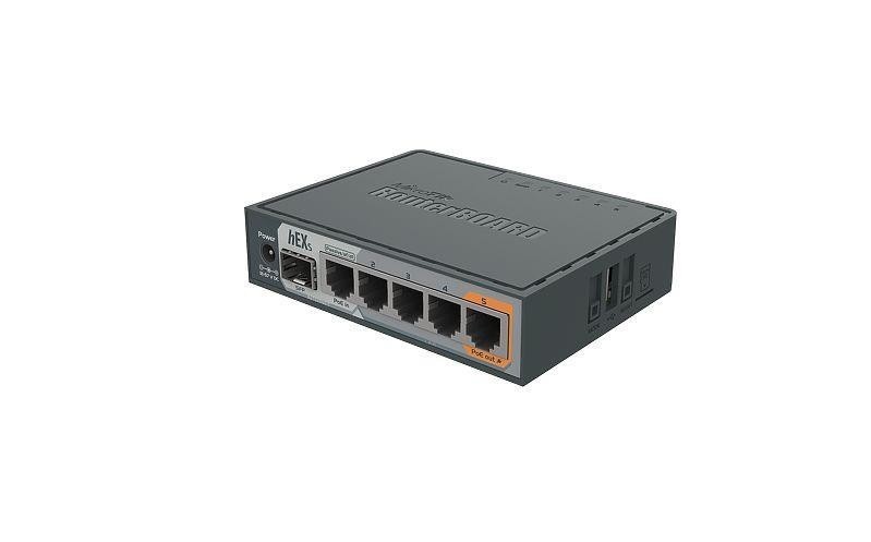 Маршрутизатор Mikrotik hEX S (арт. RB760iGS)