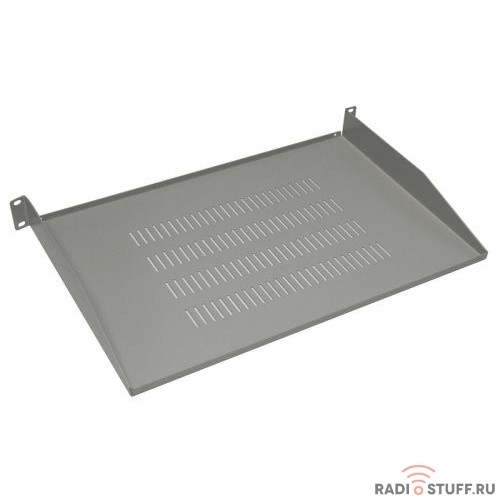 5bites CS-203G Полка для телекоммуникационного шкафа D=450 / 1U / 19" / GREY