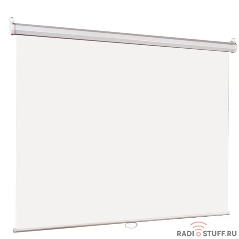 Lumien Eco Picture [LEP-100119] Настенный экран  187х280см (рабочая область 153х272 см) Matte White, верх.кайма 30 см, прямоуголный корпус, возможность потолочн./настенного крепления, уровень в компле