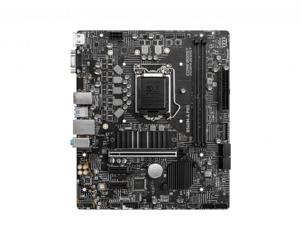 Материнская плата B560 S1200 MATX B560M-A PRO MSI