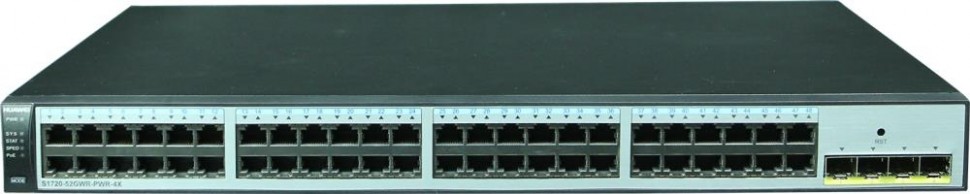 Коммутатор Huawei S1720-52GWR-PWR-4X-E