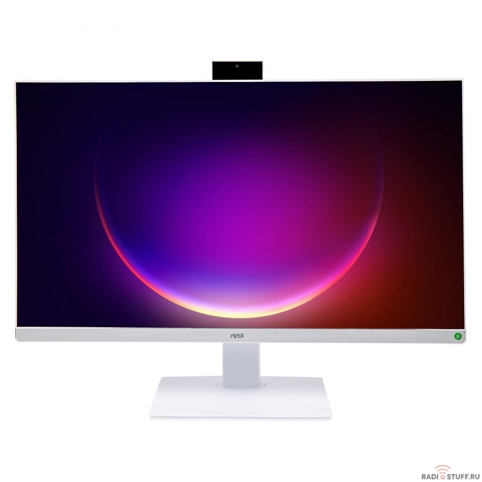 Hiper V30 [V3027PLA1W] White 27" {FHD i3 10105/8Gb/SSD256Gb UHDG/W10Pro/kb/m}