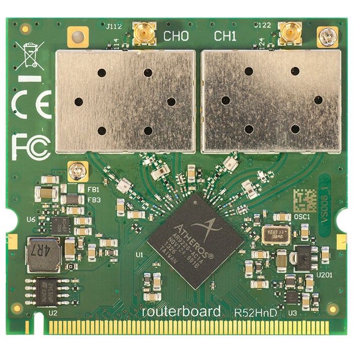 Плата Mikrotik R52HnD